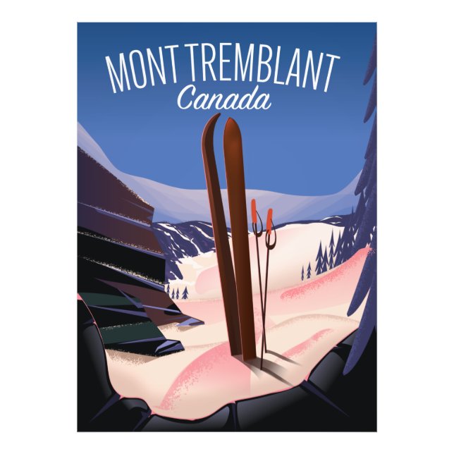 Foto Mont Tremblant Esqui Canadá (Frente)