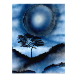 Foto Montanha Lua Azul Profunda