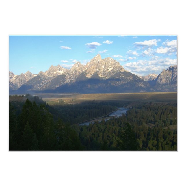 Foto Montanhas Jackson Hole (Grande Parque Nacional de  (Frente)