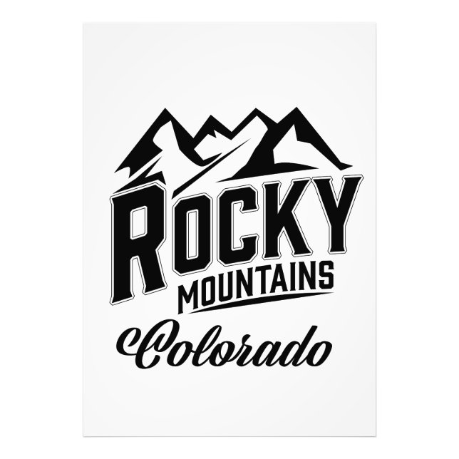 Foto Montanhas Rochosas Colorado (Frente)