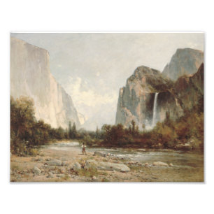 Foto Monte de Thomas - Yosemite, quedas nupciais do vé
