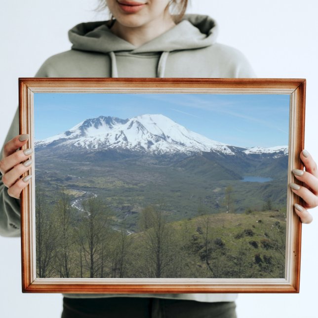 Foto Monte Ruas Helens Paisagem vulcânica (In Situ Framed)