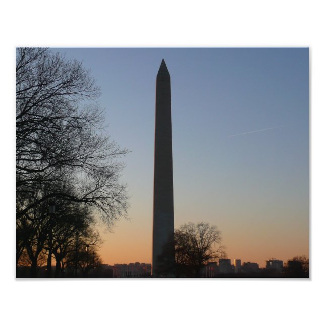 Foto Monumento a Washington no Sunset (Frente)