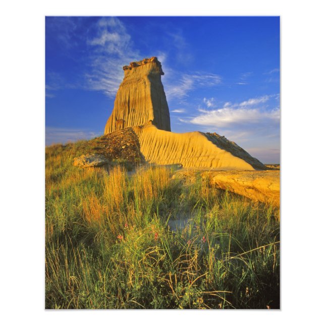 Foto Monumento Erodido no Little Missouri (Frente)