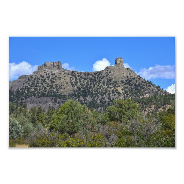 Foto Monumento Nacional Chimney Rock, Colorado (Frente)