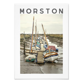 Foto Morston Boats at Low Tide, North Norfolk