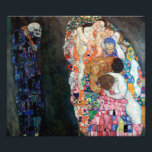 Foto Morte e Vida | Gustav Klimt |<br><div class="desc">Morte e Vida é uma pintura de Gustav Klimt entre 19010 e 15.</div>