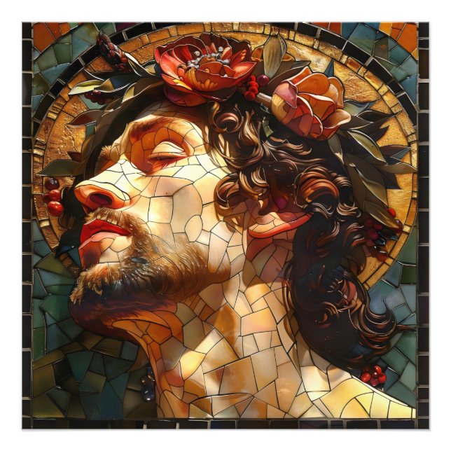 Foto Mosaico de Jesus (Frente)