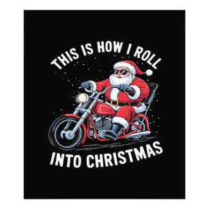 Foto Moto Santa Claus Natal Essencial