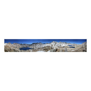 Foto Muir Pass Panorama de Acima - Trilha de John Muir