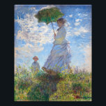 Foto Mulher com Parasol | Monet |<br><div class="desc">Mulher com Parasol é uma pintura de 1875 do Impressionista Francês Claude Monet.</div>