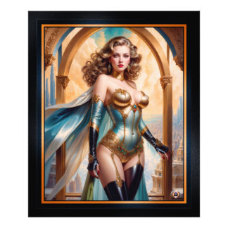 Foto Mulher em Dourada turquesa pulmonar de Xzendor7