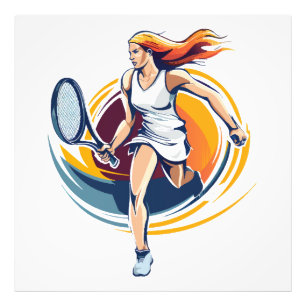 Foto mulher jogando ténis