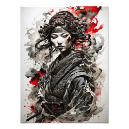 Foto Mulher Samurai A