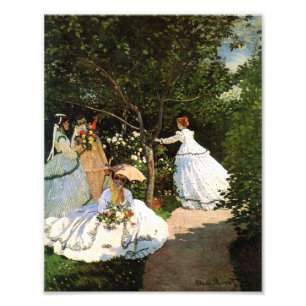 Foto Mulheres de Monet no jardim