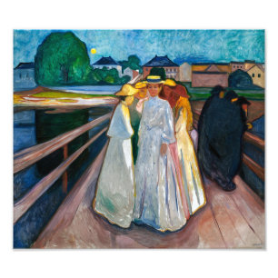 Foto Mulheres na Ponte Edvard Munch