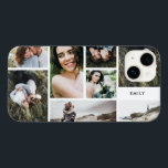 Foto multi-7 de família personalizada mínima moder<br><div class="desc">Moderno e simples design de bandeja de Natal de Natal com várias 7 fotos personalizadas da família moderna. Design simples, elegante e elegante. Ideal para mãe, pai, irmã, irmão, marido, esposa, tia, tio, avó, avô, avô, filha, aniversário de filho, natal, aniversário de aniversário, dia de as mães, dia de os...</div>