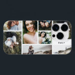 Foto multi-7 de família personalizada mínima moder<br><div class="desc">Moderno e simples design de bandeja de Natal de Natal com várias 7 fotos personalizadas da família moderna. Design simples, elegante e elegante. Ideal para mãe, pai, irmã, irmão, marido, esposa, tia, tio, avó, avô, avô, filha, aniversário de filho, natal, aniversário de aniversário, dia de as mães, dia de os...</div>