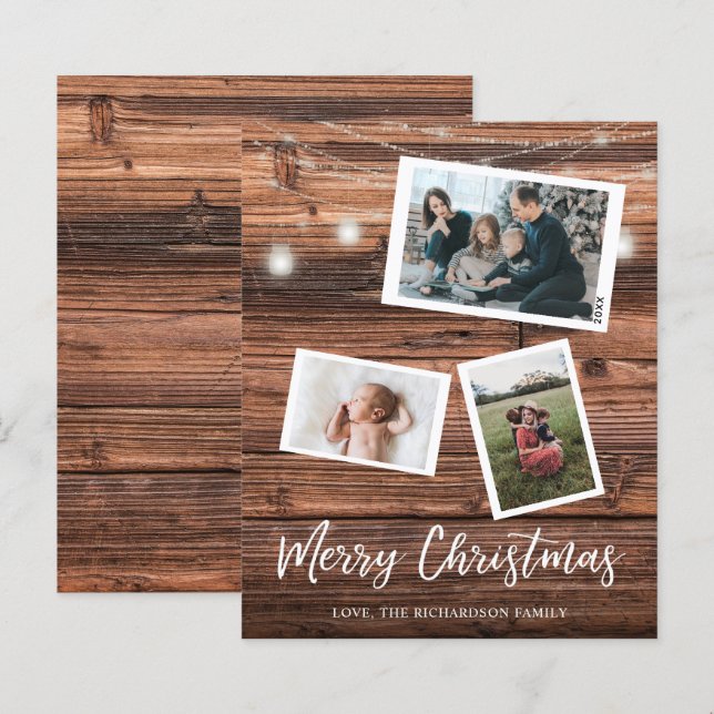 Foto Multi-Foto das Luzes de Natal Russas do Orçam (Frente/Verso)