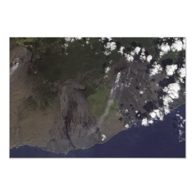 Foto Múltiplas plumas sopram em direção ao sudoeste sul (Frente)