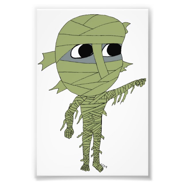 Foto múmia chibi (Frente)