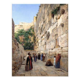 Foto Muro das Lamentações Gustav Bauernfeind