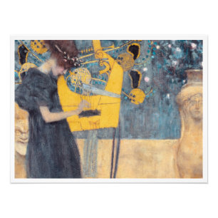 Foto Música por Gustav Klimt