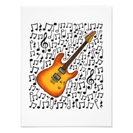 Foto Musical de Guitarra Elétrica