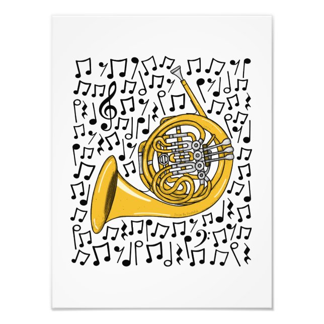 Foto Musical do Corno Francês Brass Musical (Frente)