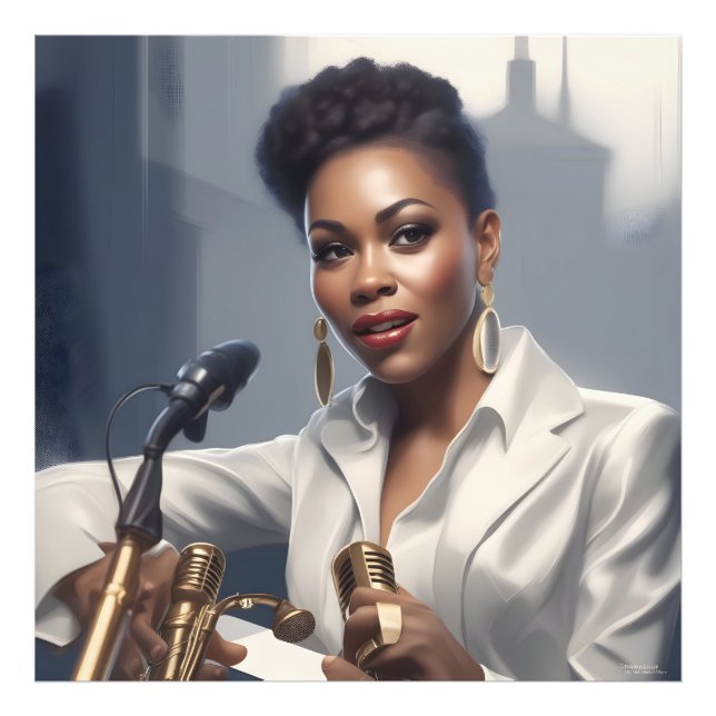 Foto Músicos da banda Jazz (Frente)