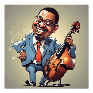 Foto músicos do jazz