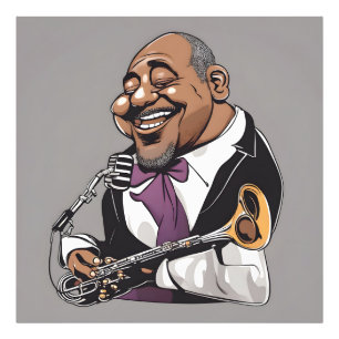 Foto músicos do jazz