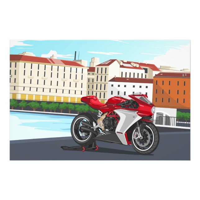 Foto MV Agusta Superveloce in Venedig (Frente)