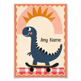 Foto My Little Dino Print