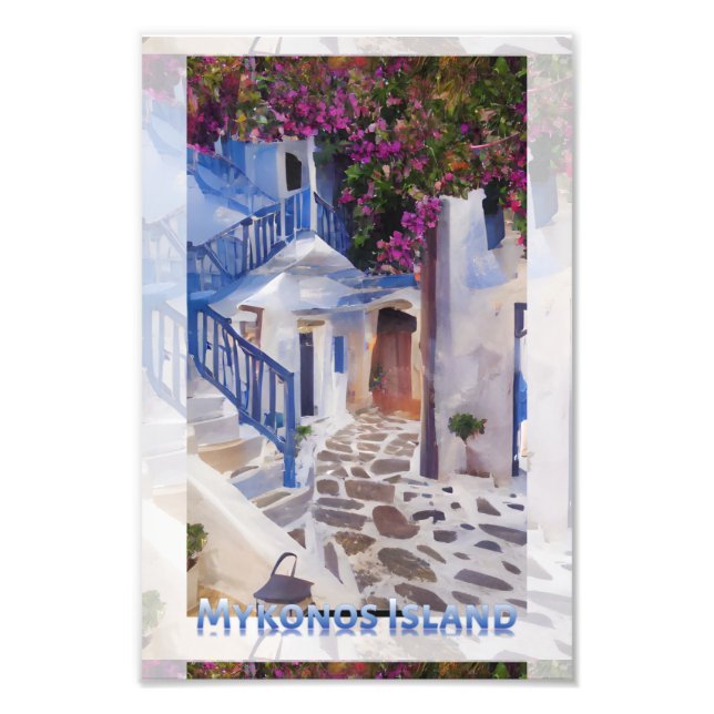 Foto Myconos  coffee mug (Frente)