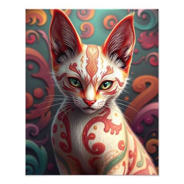 Foto Mystic Siamese Cat (Frente)