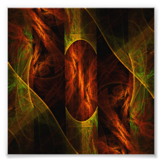Foto Mystique Jungle Abstrato Art Photo Impressão