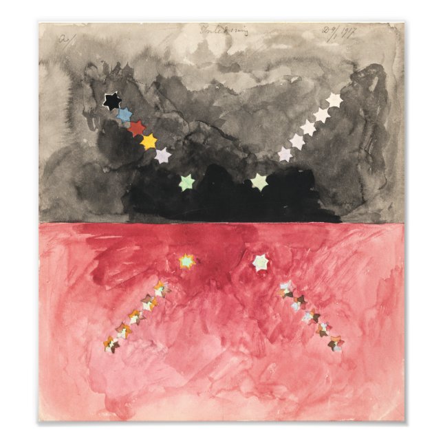 Foto N.º A (Série Atom) | Hilma af Klint | (Frente)