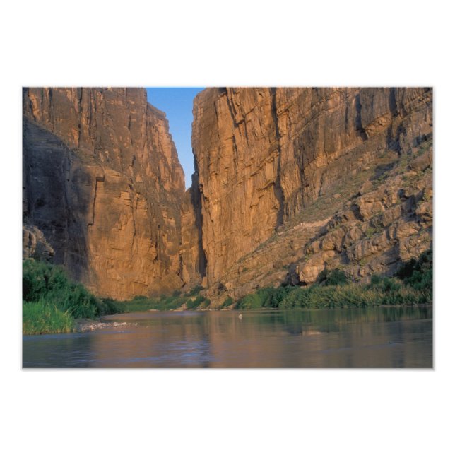Foto NA, EUA, Texas, Big Bend National Park. Rio (Frente)