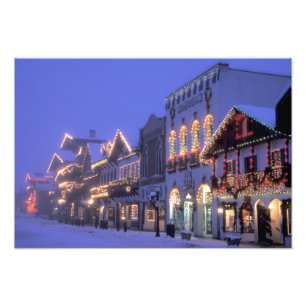 Foto NA, EUA, Washington, Leavenworth. Rua principal