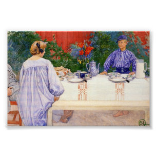 Foto Na mesa de pequeno almoço 1910
