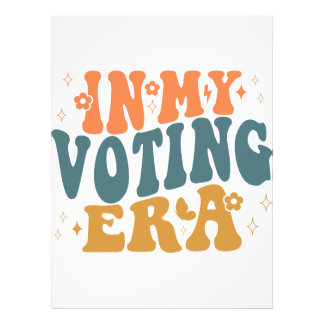 Foto Na Minha Época De Voto, Retro Wavy