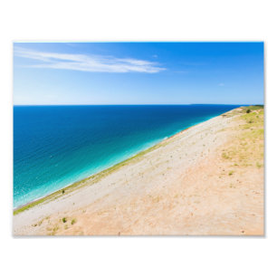 Foto Nacional de sono das dunas do urso Lakeshore,
