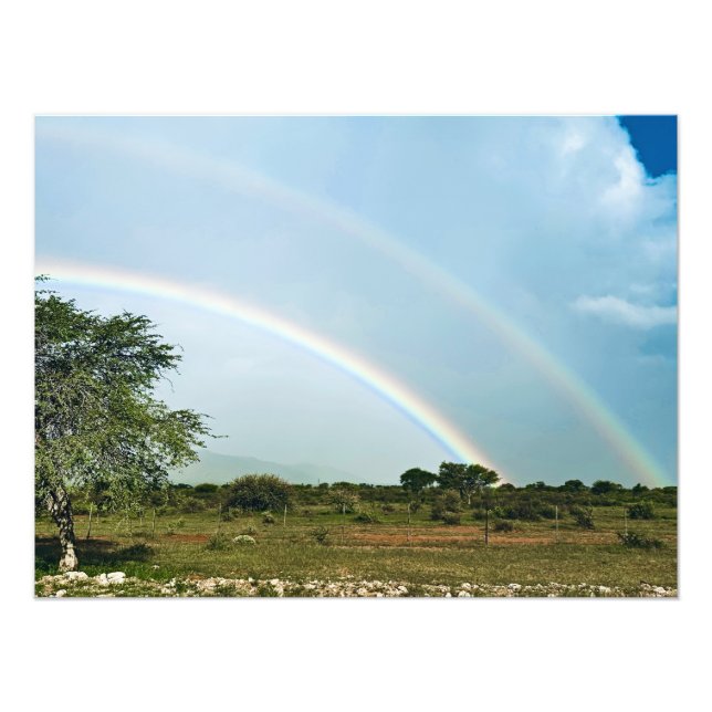 Foto Namíbia Double Rainbow (Frente)