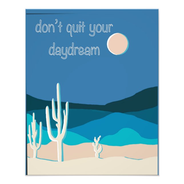 Foto Não abandone seu sonho (Frente)