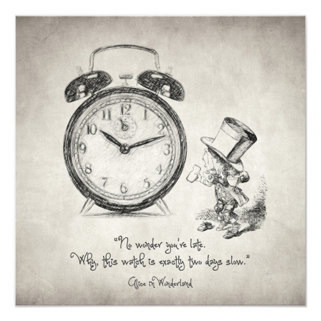 Foto Não admira que esteja atrasado (Frente)