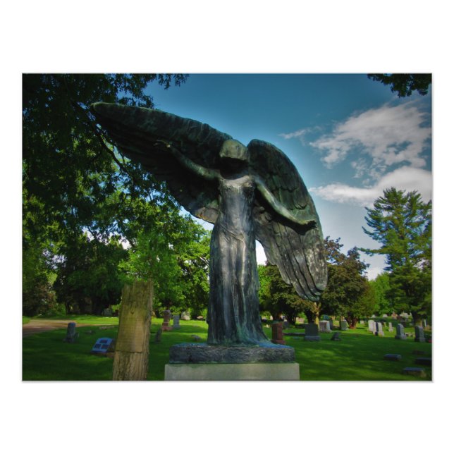 Foto "Não chore por mim, porque estou livre." (Frente)