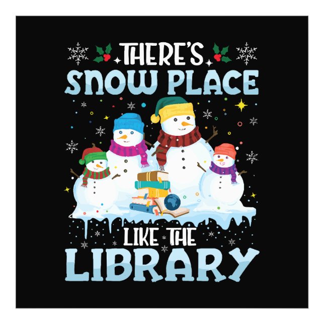 Foto Não Há Lugar Como a Biblioteca de Natal (Frente)