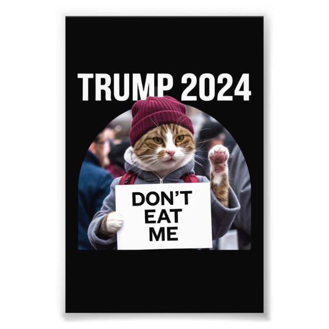 Foto Não me coma gatos para Trump 2024 (Frente)