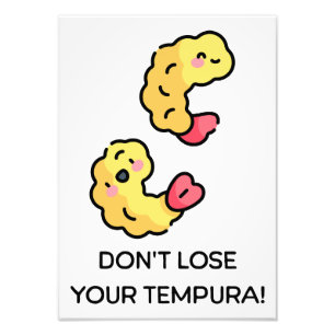 Foto Não perder seu trocadilho Tempura